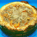 Peach Cobbler Crumble Cheesecake