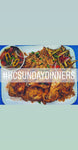 Sunday Dinner 3.14 - #1 - Jollof Rice + Suya Chicken Box