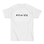 Men's White Homies 4x 5x Short Sleeve T-Shirt